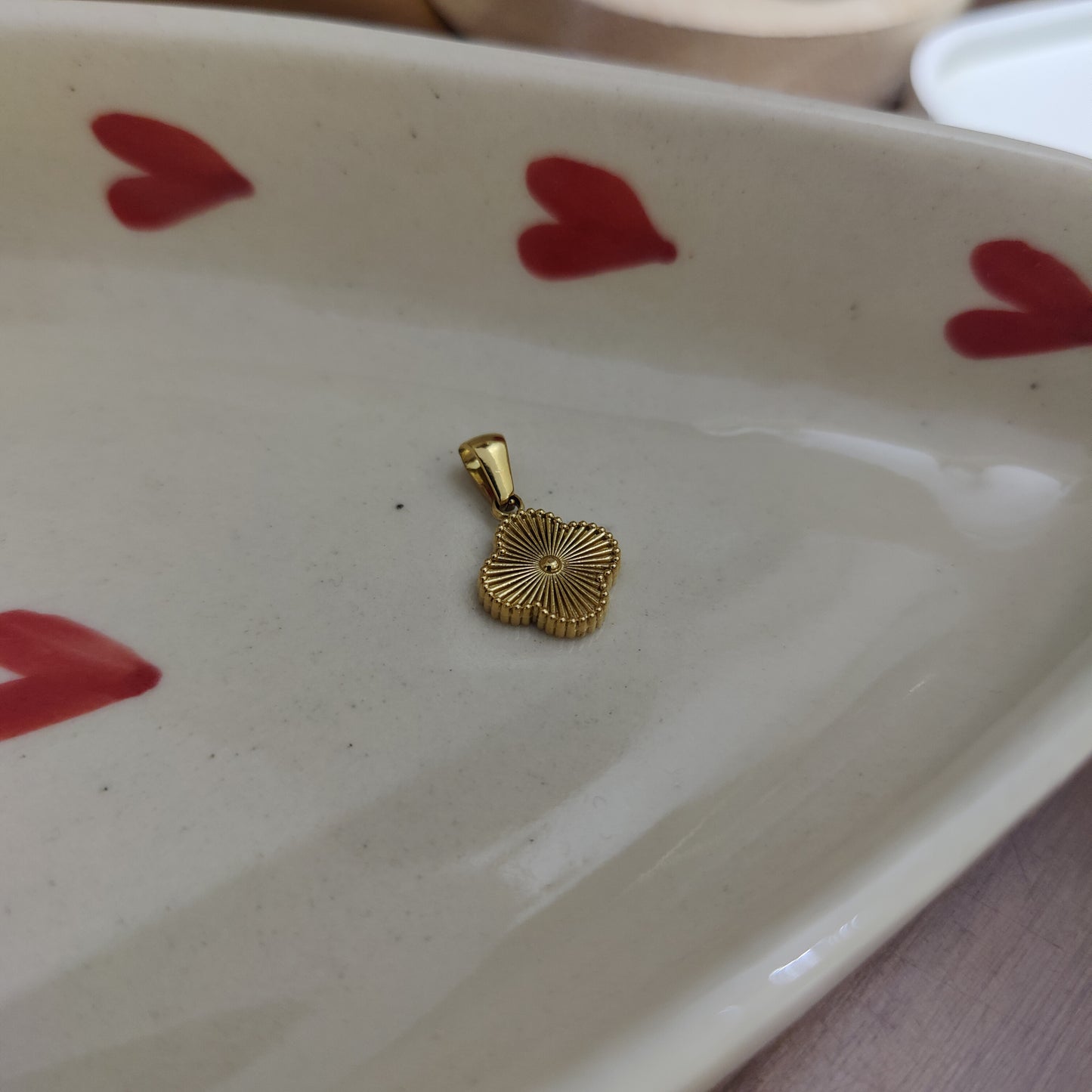 Initial N clover charm